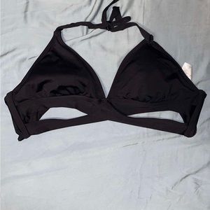 Super cute black swim top
